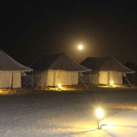 overnight camping dubai