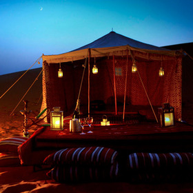 private desert dinner dubai