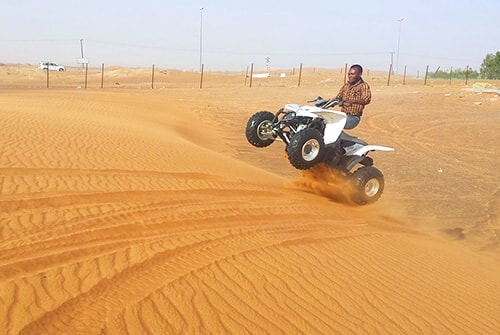 Quadbiking in Dubai