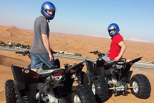 Quadbiking in Dubai