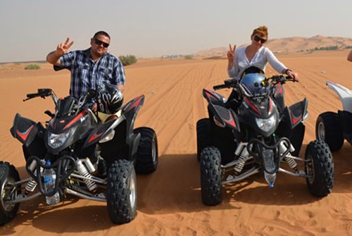 Quadbiking in Dubai