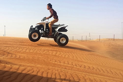 Quadbiking in Dubai