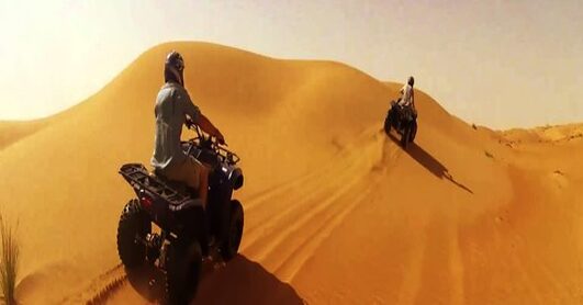 quad bike desert safari dubai